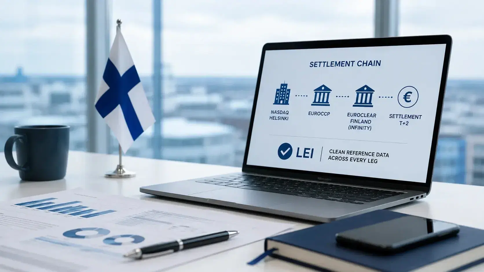 Kuinka treasury-tiimit käyttävät LEI-tunnusta Suomessa