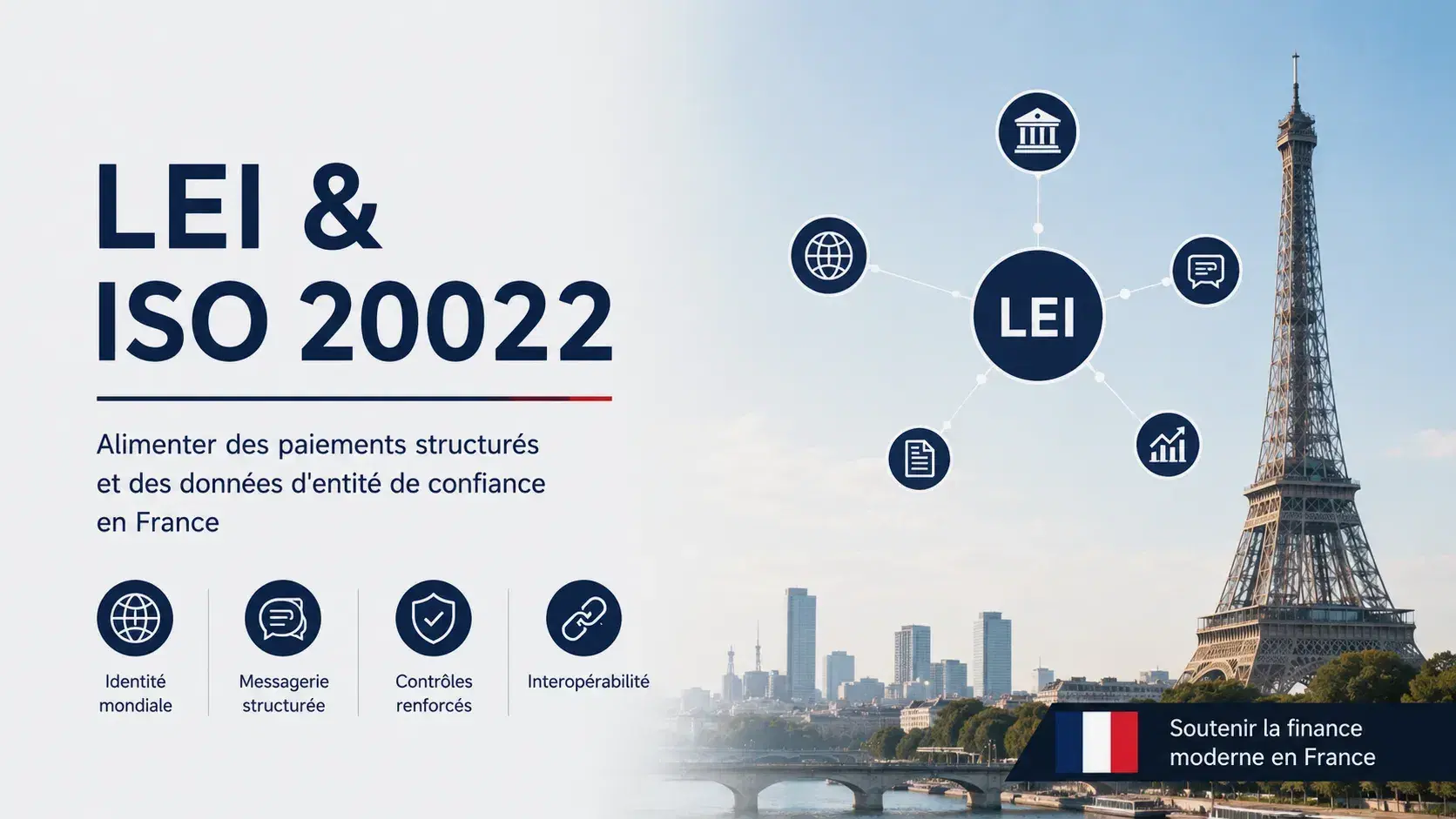 LEI et écosystème ISO 20022 en France