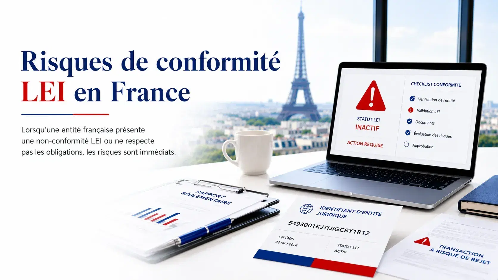 Risques de conformité liés au LEI en France