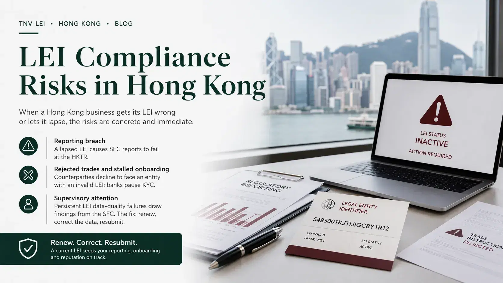 LEI Compliance Risks in Hong Kong