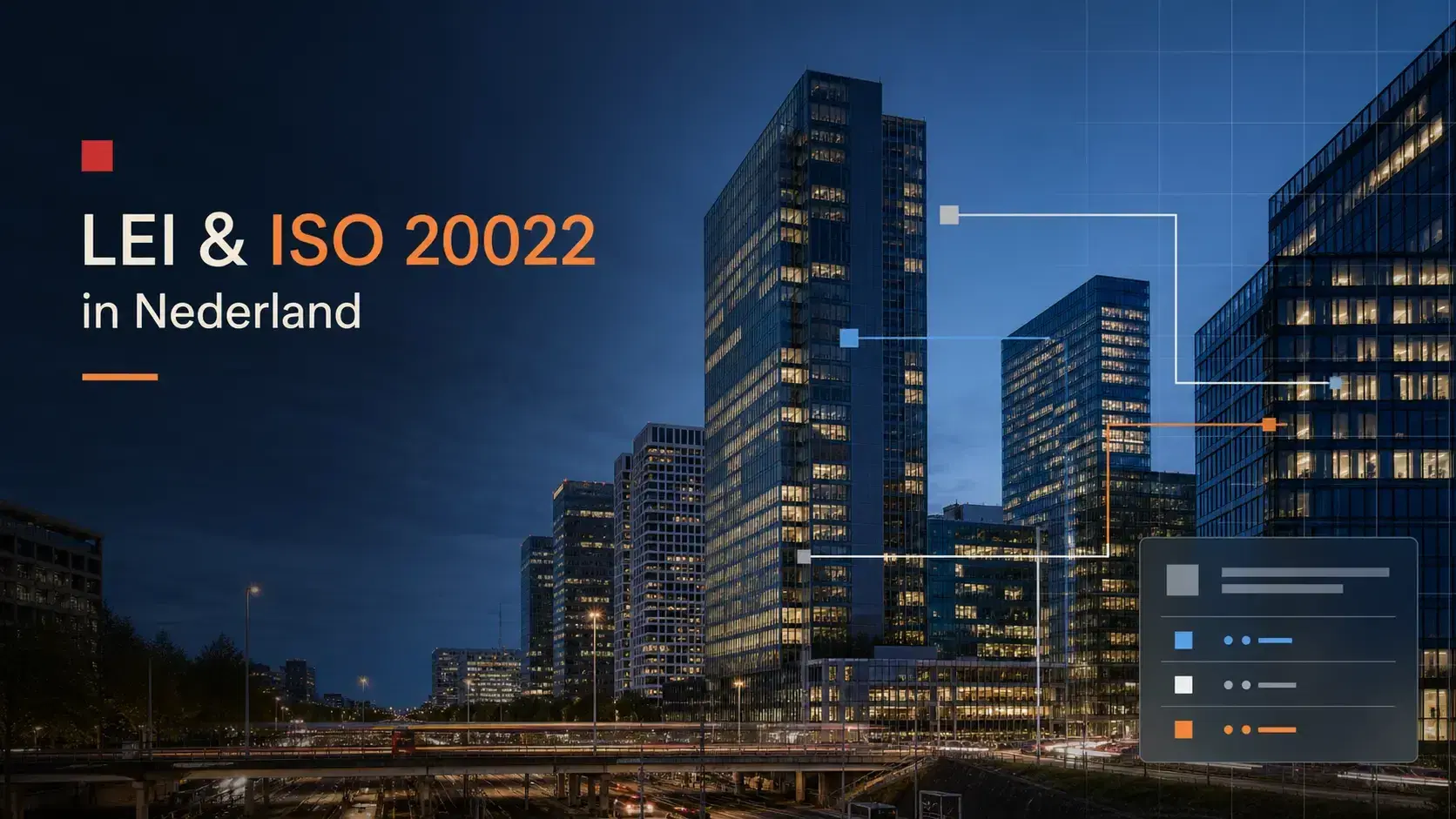 LEI en het ISO 20022-ecosysteem in Nederland