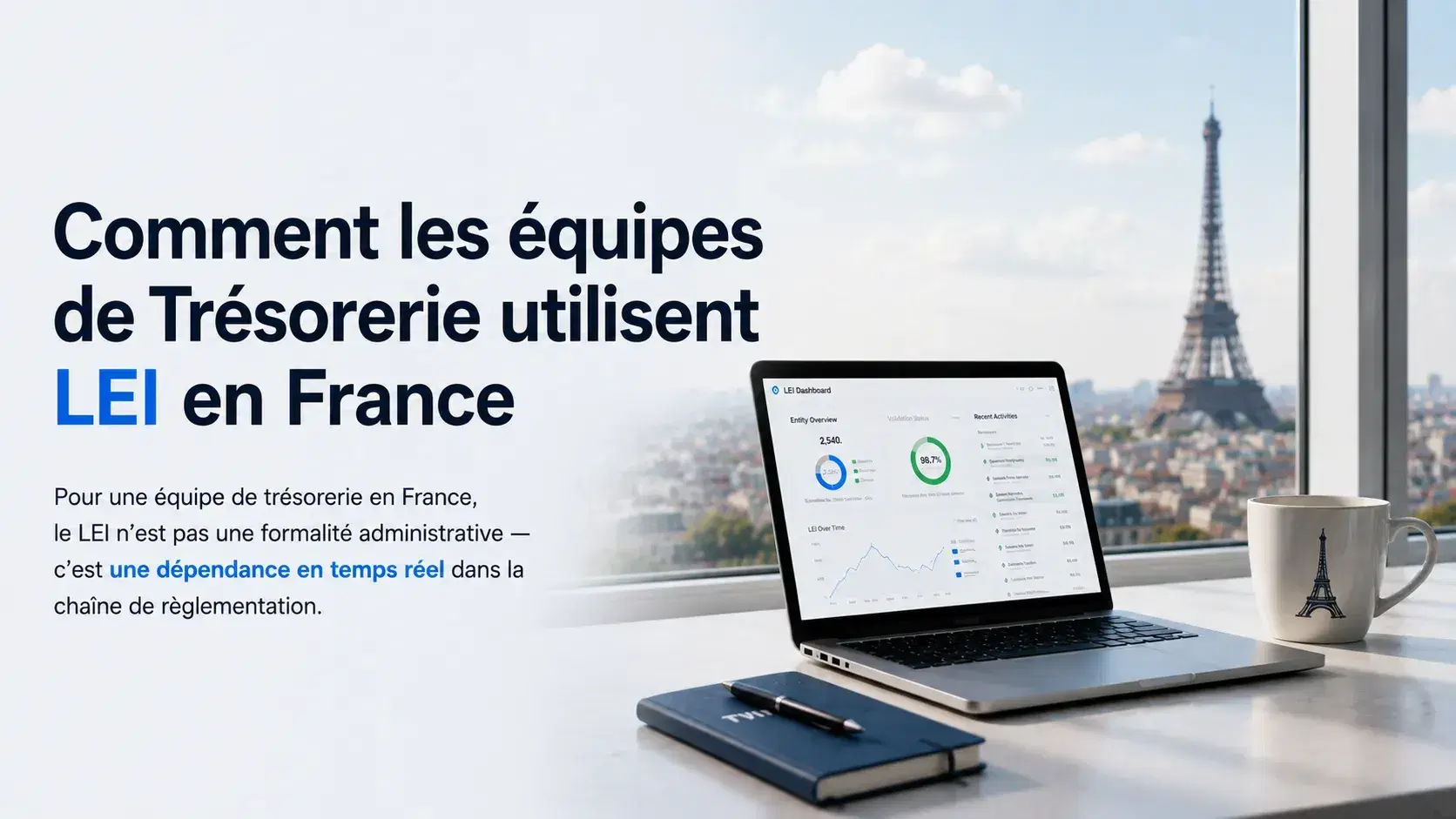 Comment les équipes de trésorerie utilisent le LEI en France