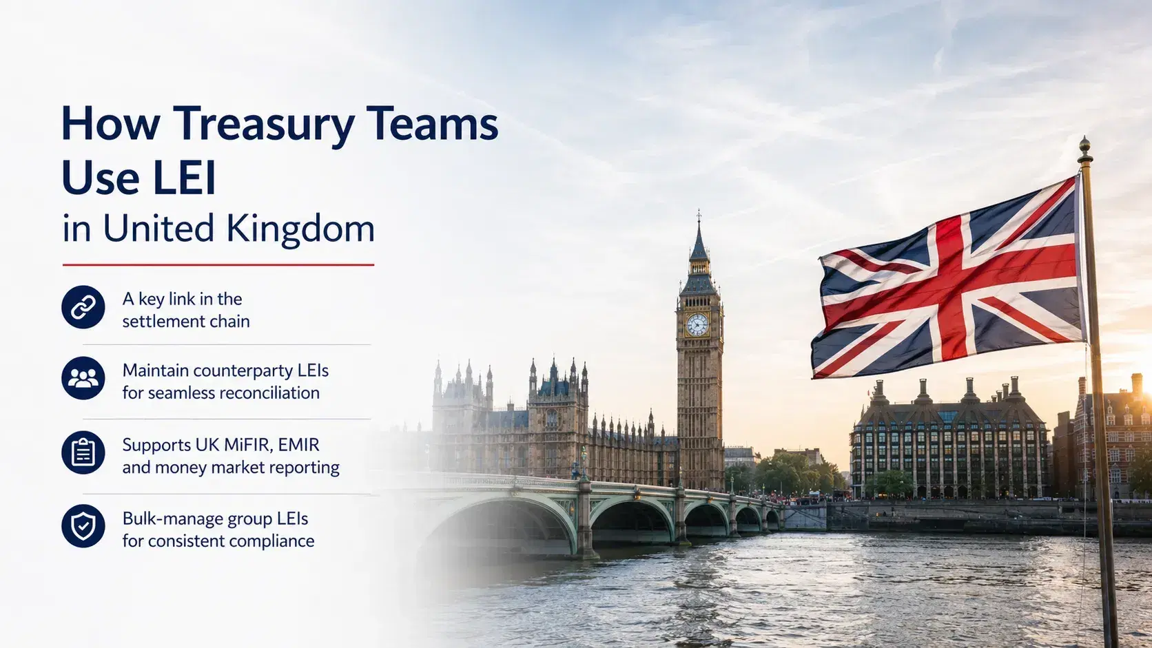 How Treasury Teams Use LEI in United Kingdom