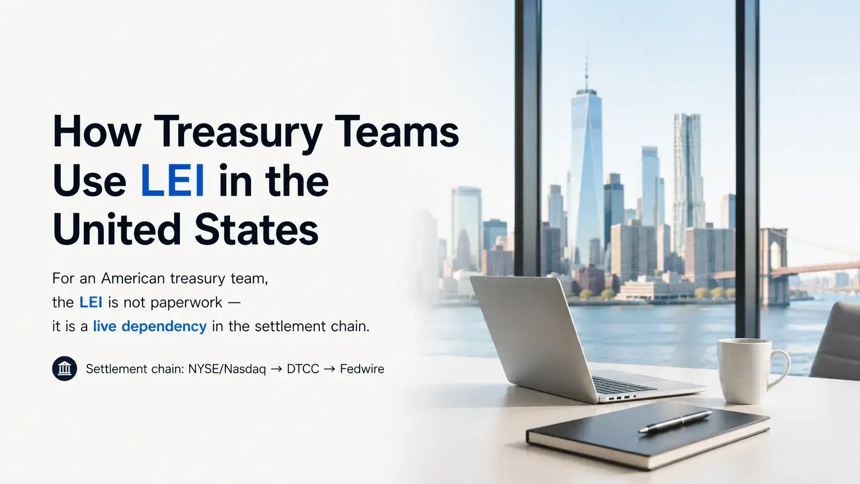How Treasury Teams Use LEI in the United States