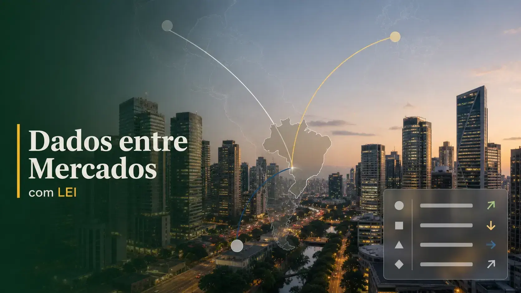 Como o LEI apoia os reportes transfronteiriços no Brasil