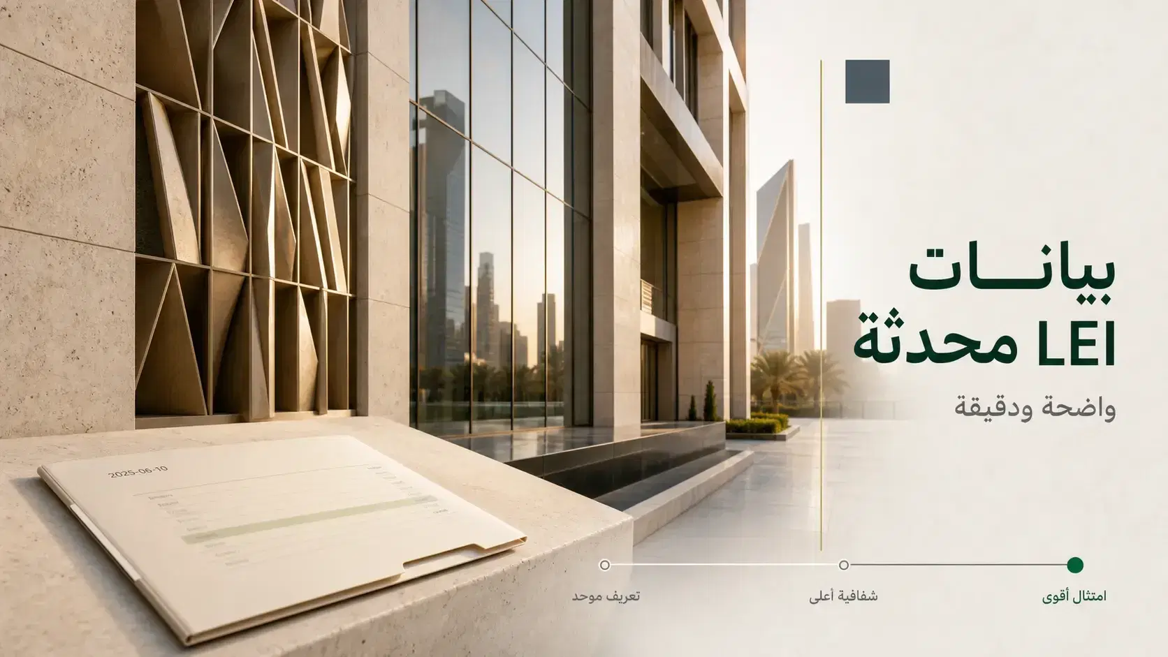 مخاطر عدم الامتثال المرتبطة بـ LEI في المملكة العربية السعودية