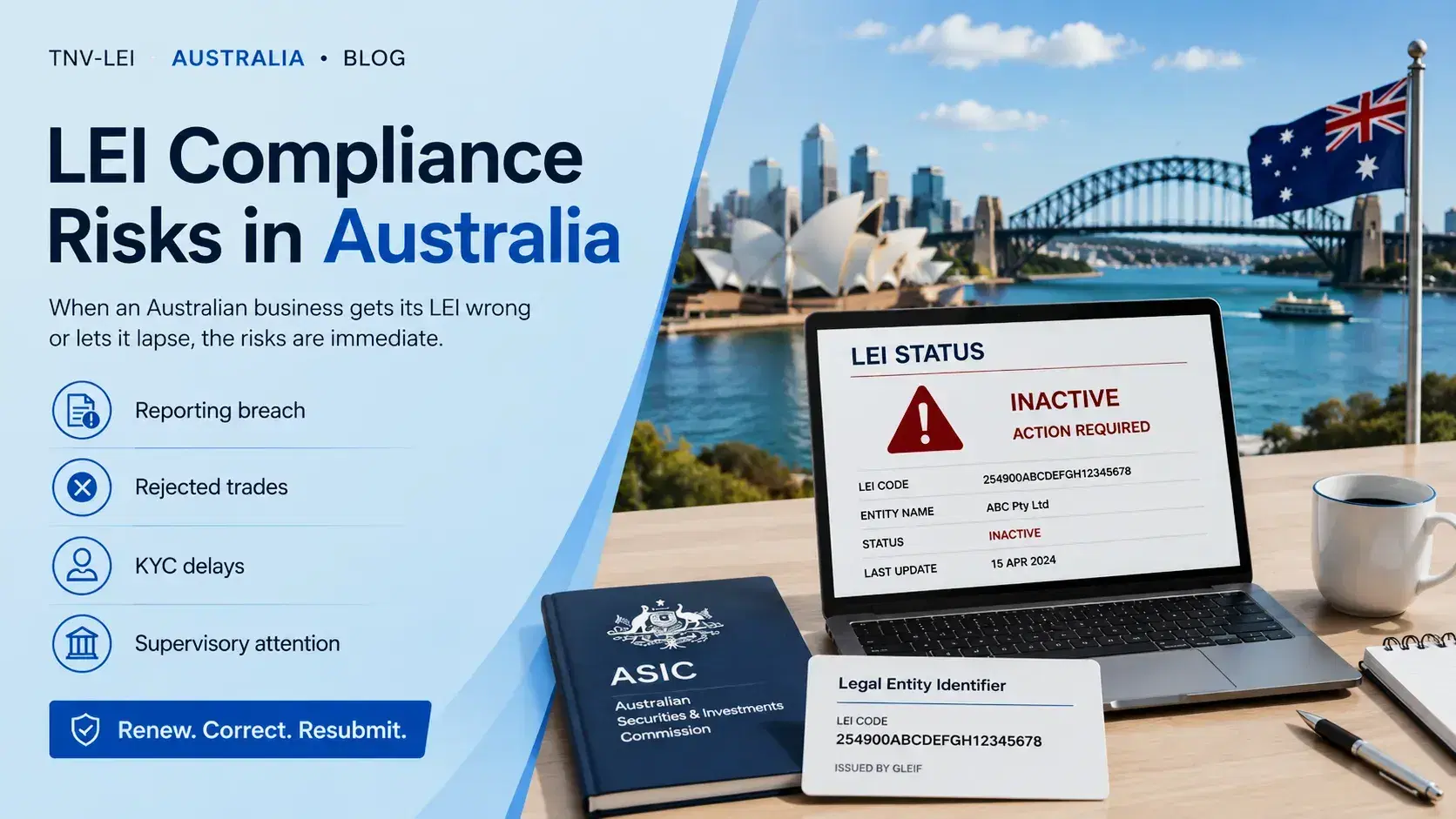 LEI Compliance Risks in Australia